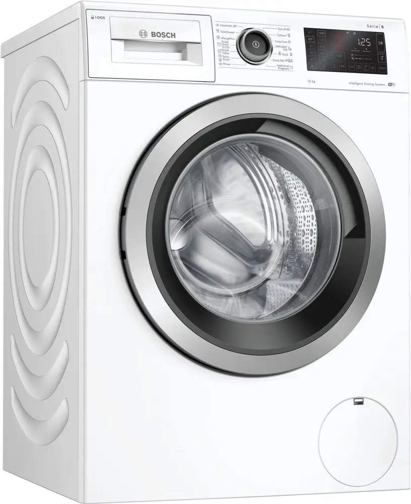 Bosch spredu plnená práčka WAL28PH1BY + 10 rokov záruka na motor + 2x darček Lenor Gold Orchid Color All-in-1, 63 ks