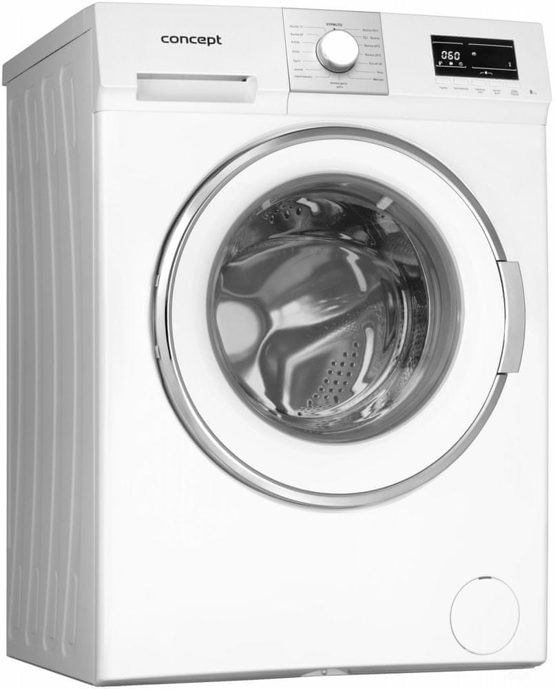 CONCEPT práčka s predným plnením 8 kg PP6308i
