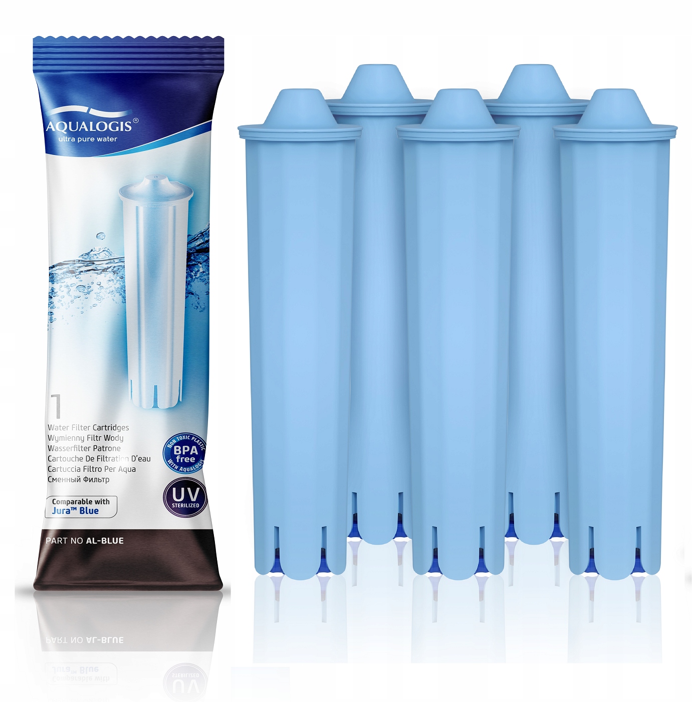 Filtre pre Aqualogis al-Blue stroj 5 kusov