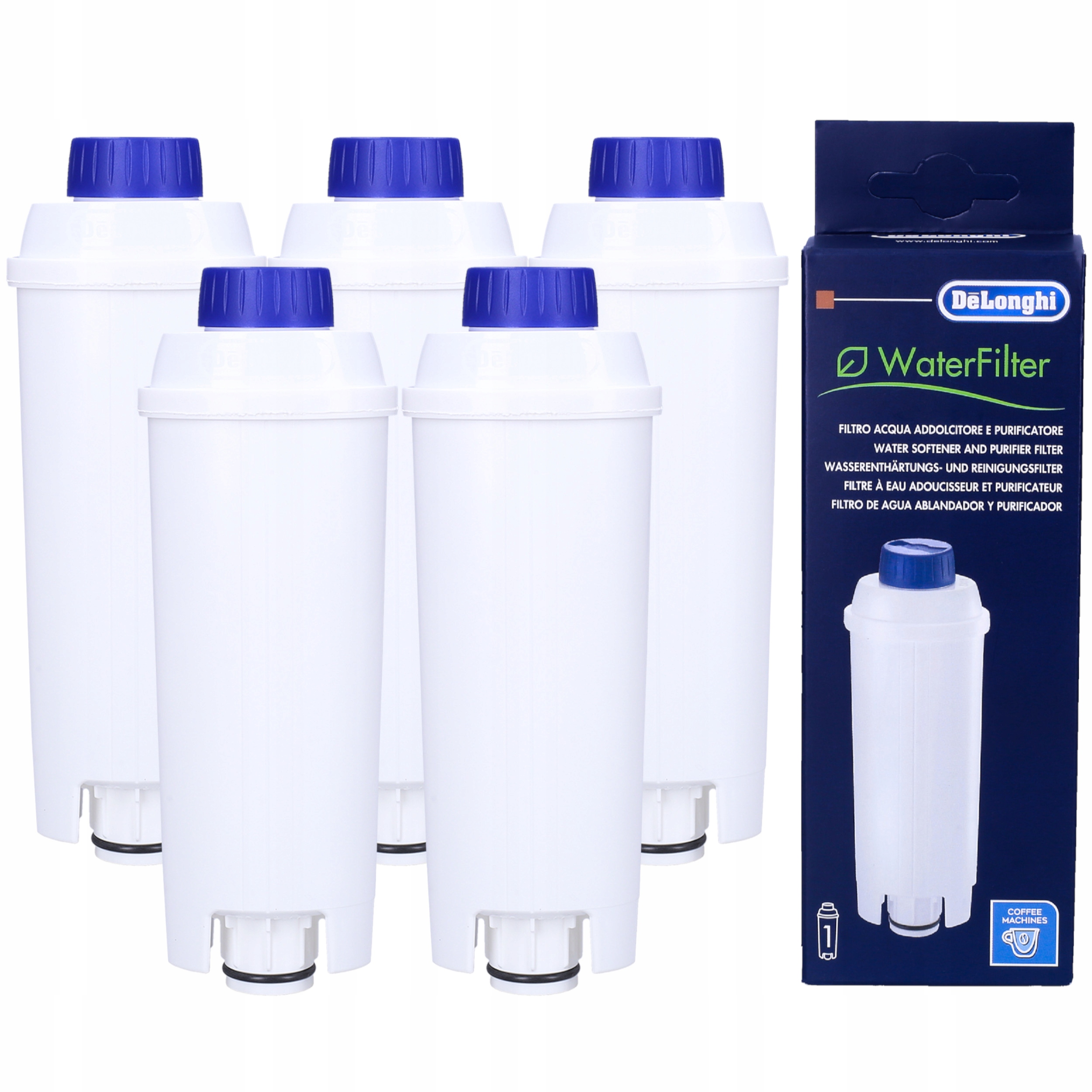 Delonghi DLSC002 Vodný filter 5 kusov