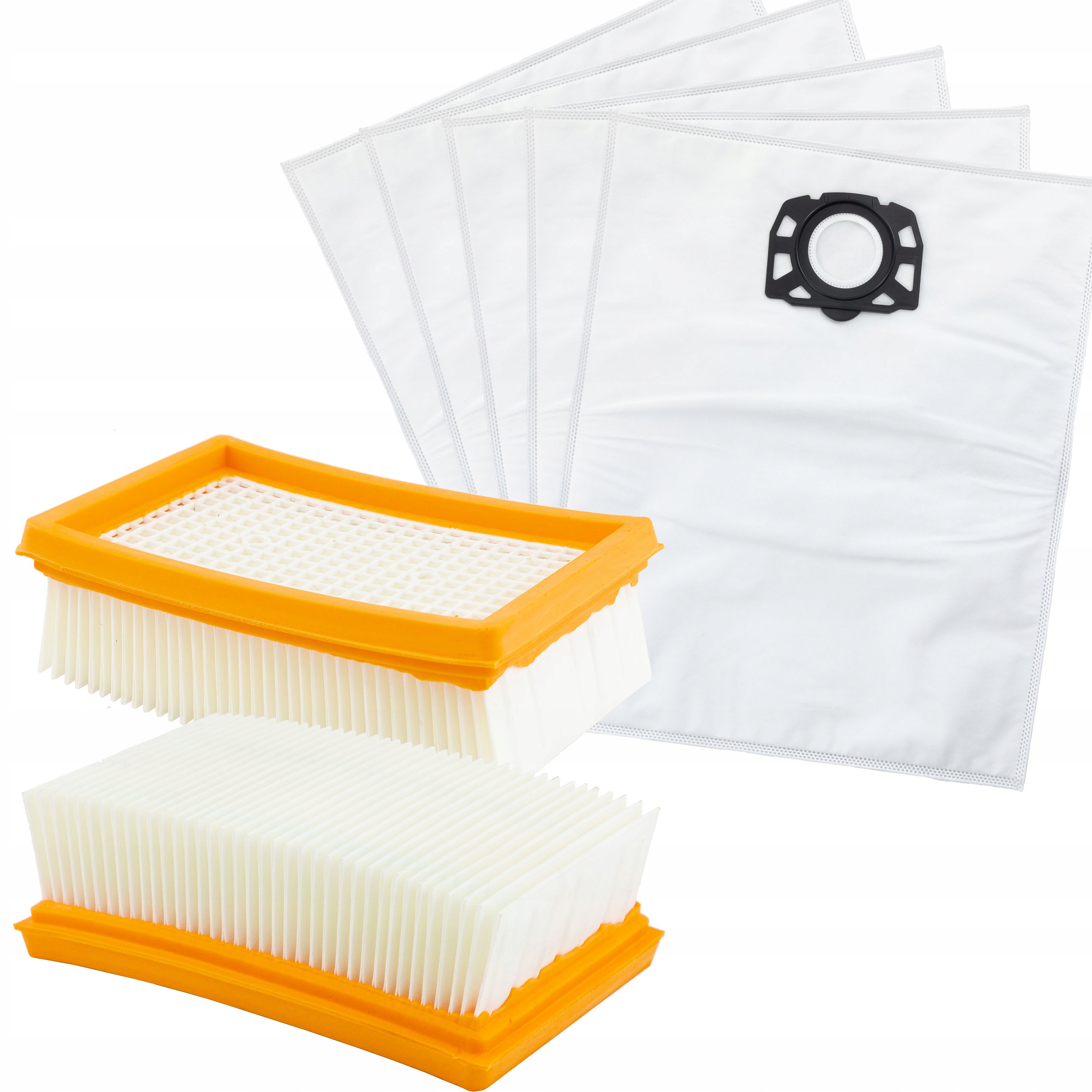 Vrecko, sáčok do vysávača - 10x vrecká + filter pre vysávač Karcher WD 3.200