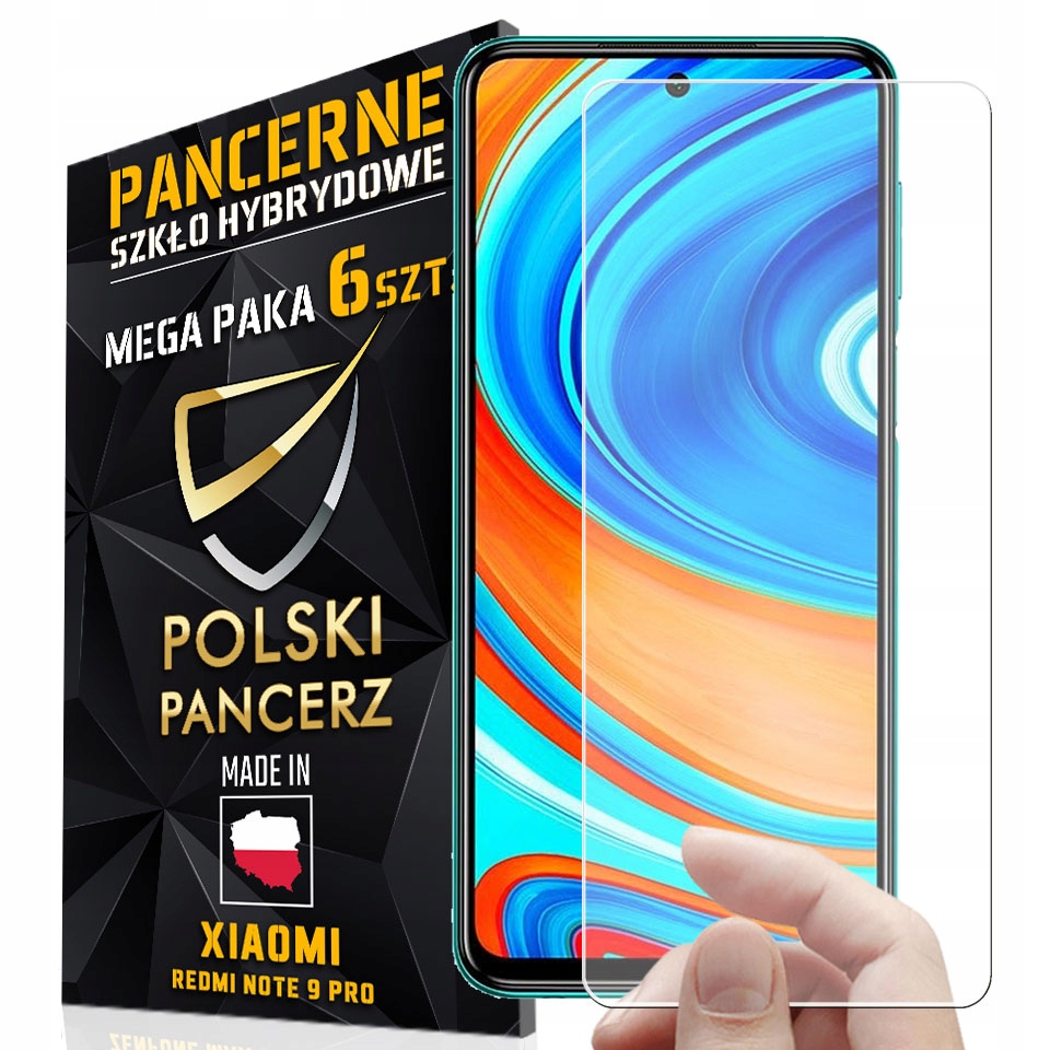 Hybridné sklo pre Xiaomi Redmi Note 9 Pro