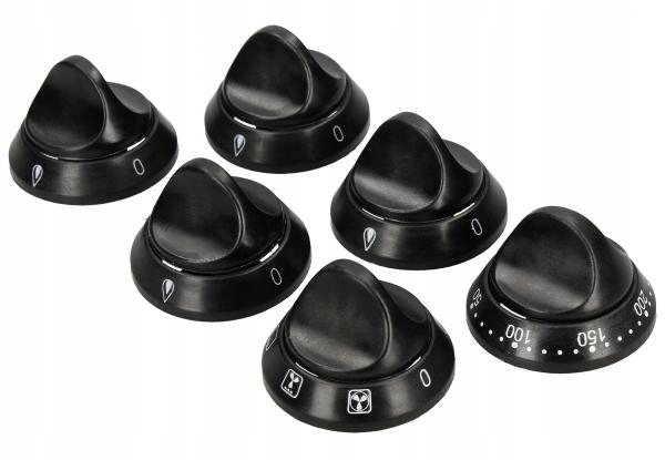 plynový sporák gombík 6x MASTERCOOK KGE3479