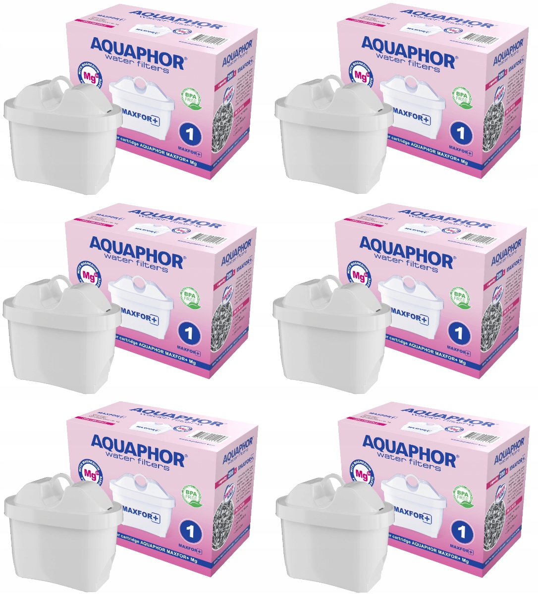 Filtračná vložka do kanvičky Aquaphor Maxfor+ Mg 1 ks.