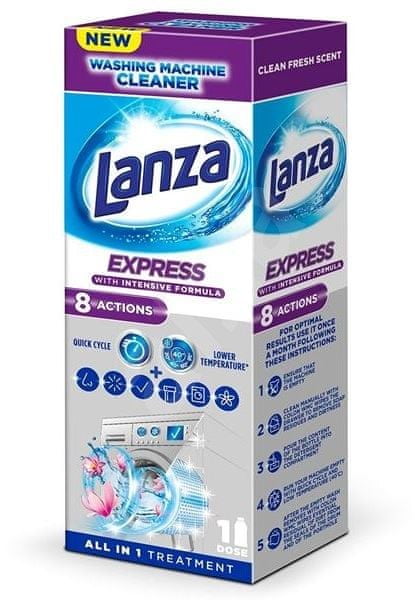 Zapardrobnych.sk Tekutý Čistič Práčky, Express, 250 Ml, Lanza