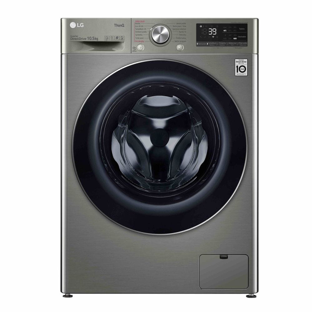 LG pračka FA104V7R2TE + záruka 10 rokov na motor + 2x darček Lenor Gold Orchid Color All-in-1, 63 ks