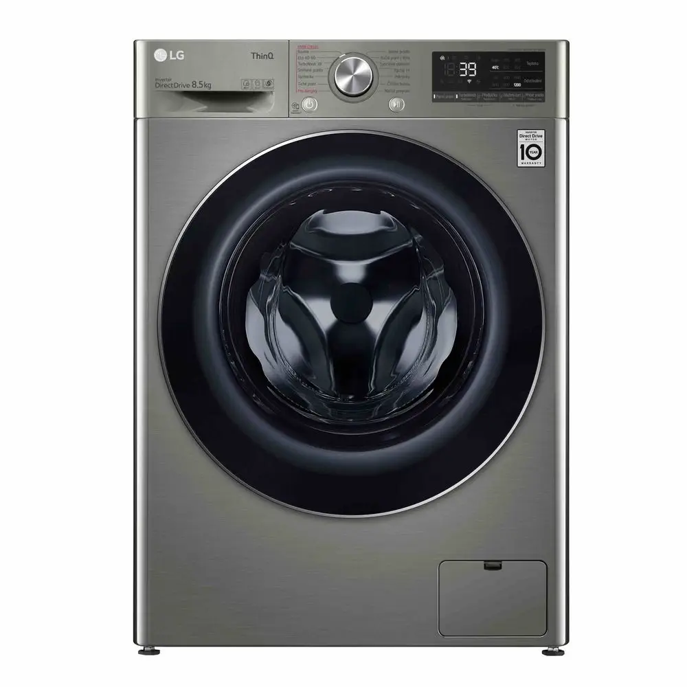 LG slim práčka F28V7GY2PE + záruka 10 rokov na motor + 2x darček Lenor Gold Orchid Color All-in-1, 63 ks