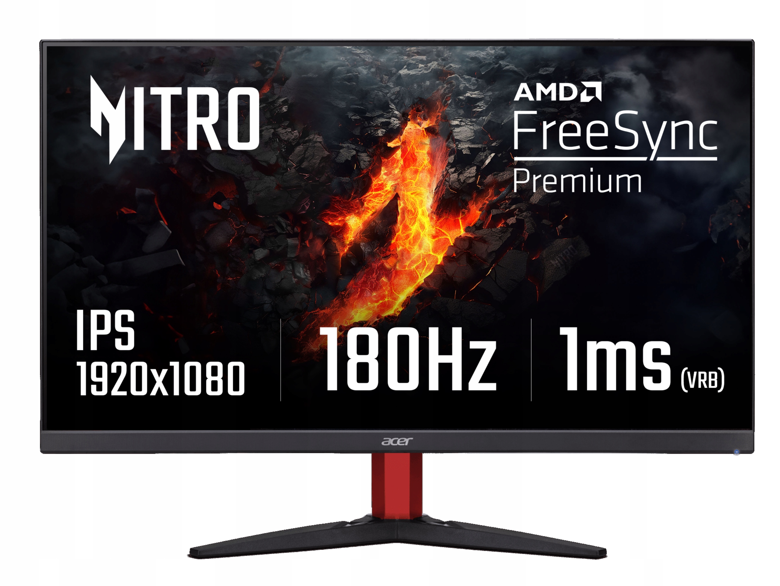 LED monitor Acer Nitro KG242YM3bmiipx 23,8" 1920 x 1080 px IPS / PLS