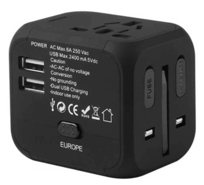 Network Charger USB Universal 2400 Ma