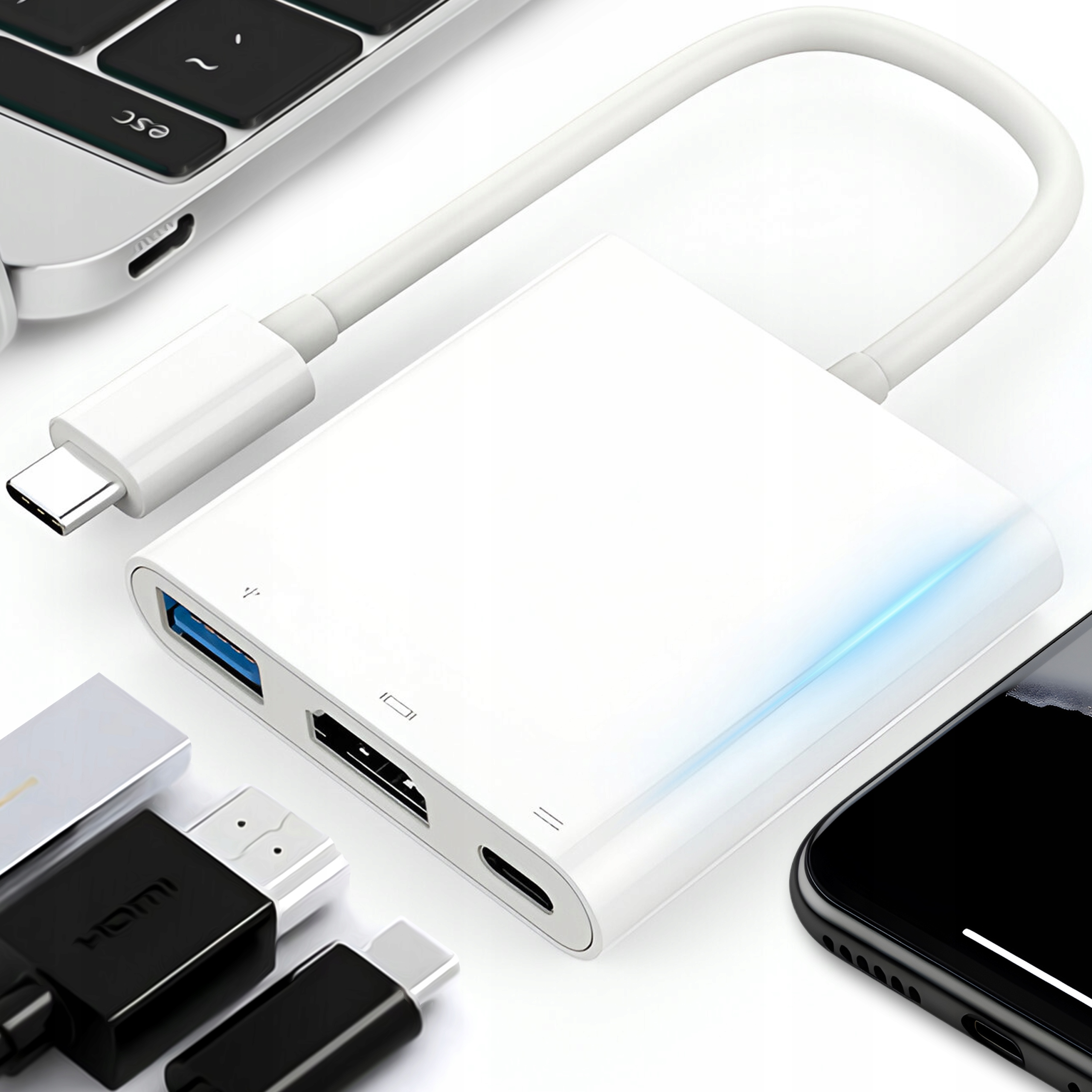 ADAPTÉR RETOO KONVERTORA USB NA HDMI ADAPTÉR