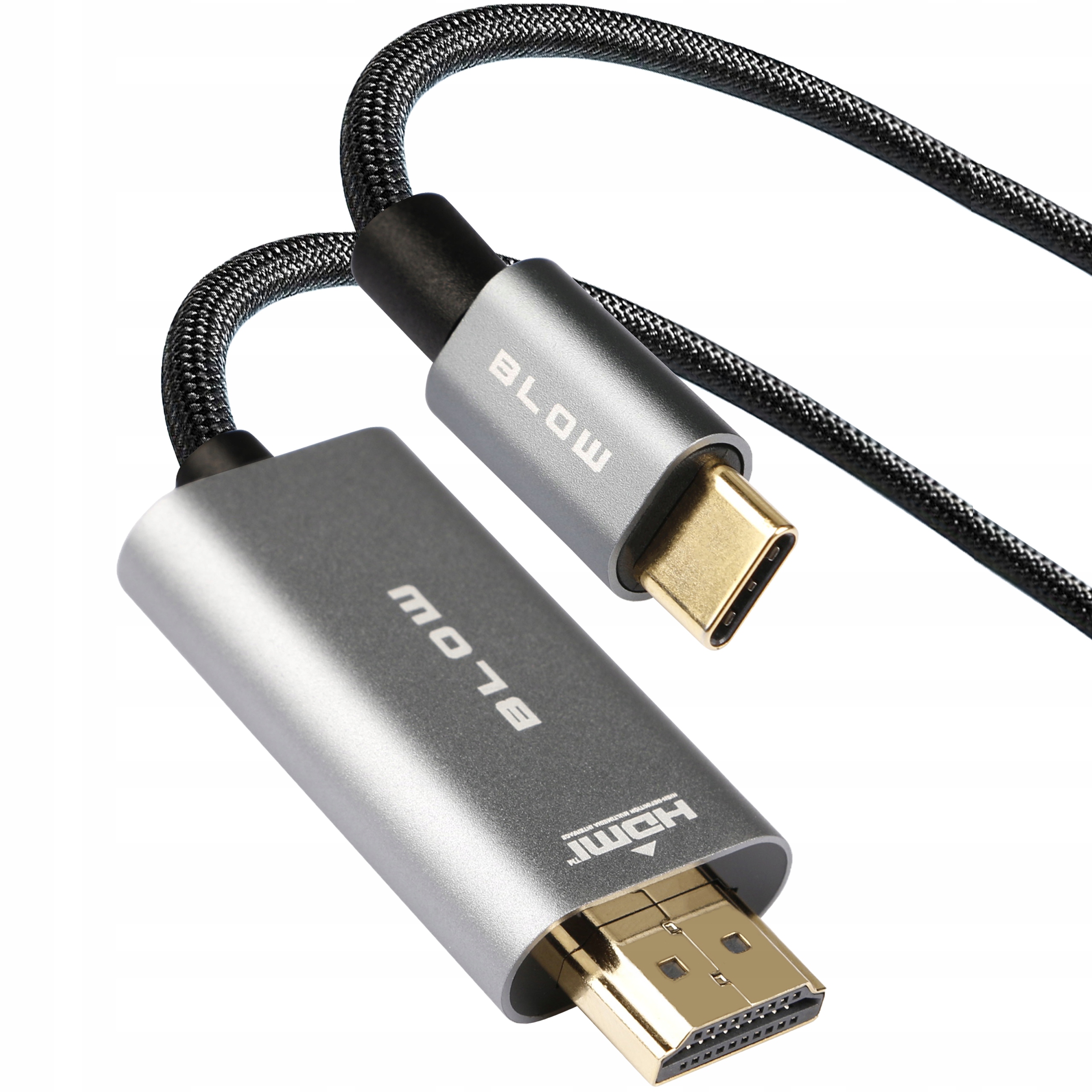 KÁBLOVÝ ADAPTÉR USB-C typ C HDMI 4K 60 Hz MHL 200cm