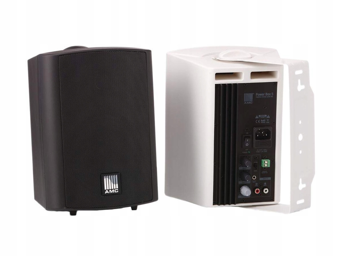 Napájací box AMC 5 20 W Sada bielych stĺpcov