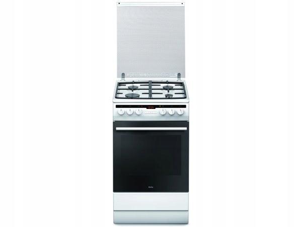 Amica Gaz-Elektr 57GE3.43HZPTADNAQ (W) s krytom