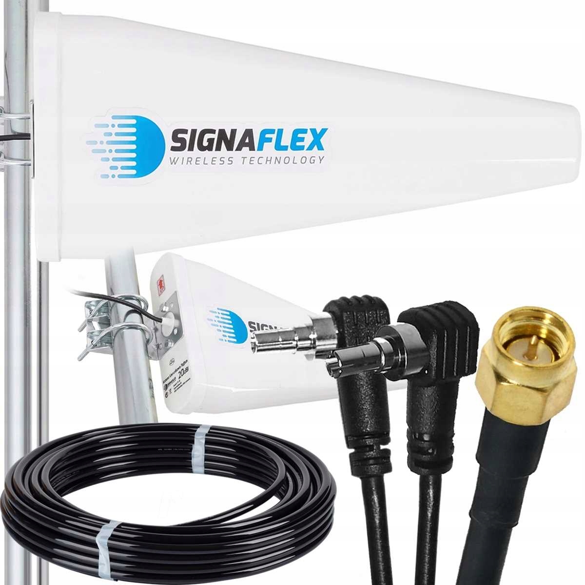 ANTENA 20 dBi LTE 4G 3G GSM HUAWEI ZTE CRC9