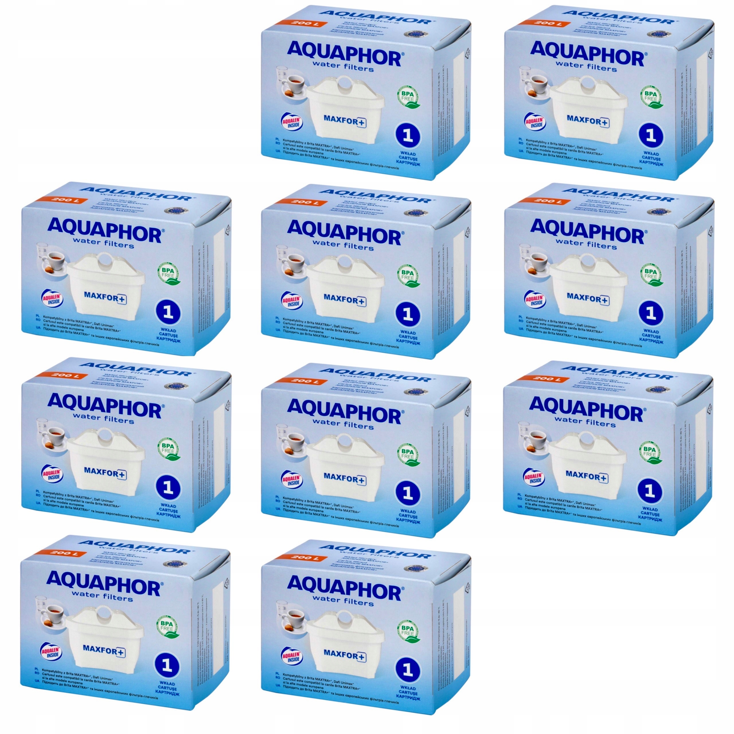 Filtračná vložka do kanvičky Aquaphor Maxfor+, 5 ks.