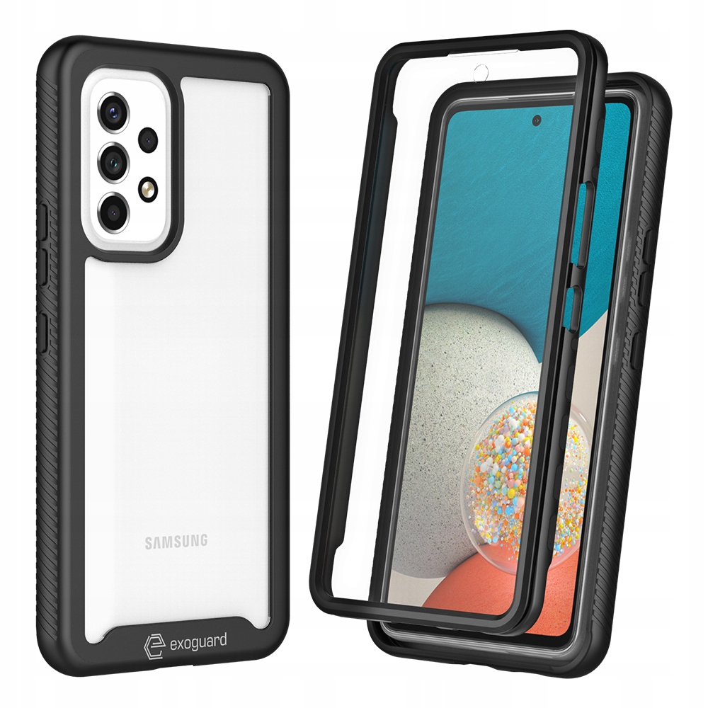 Zadné strany Exoguard pre Samsung Galaxy A53 5G, bezfarebné