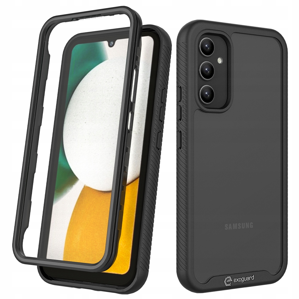 Zadná strana Exoguard pre SAMSUNG GALAXY A34 5G 360 CASE bezfarebná