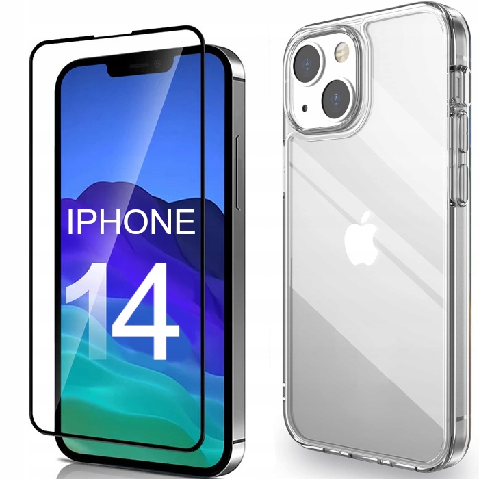 TBK chráni späť na iPhone 14 + 9D sklo bezfarebné