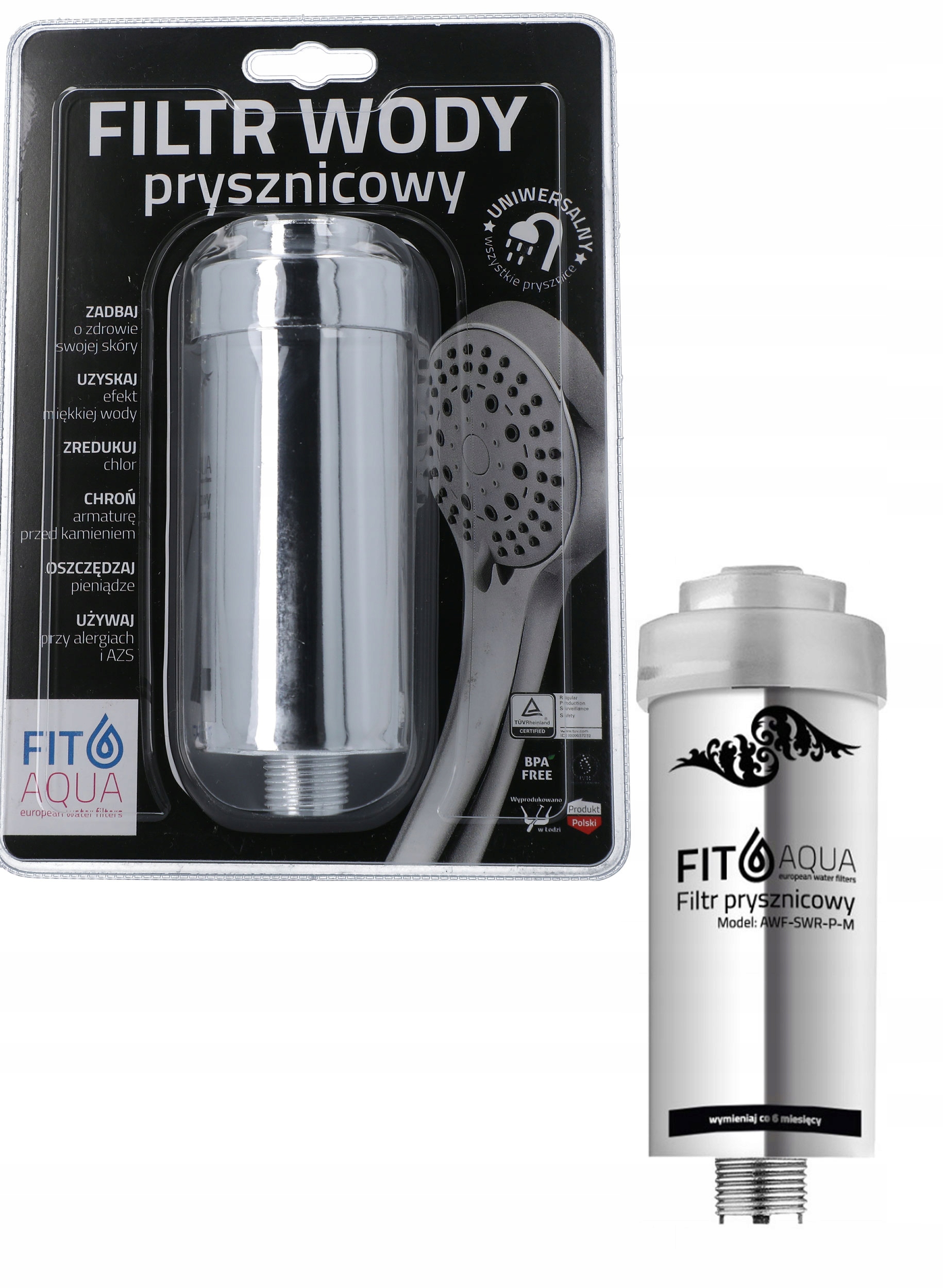 AWF-SWR-P sprchový filter Fitaqua mäknutie