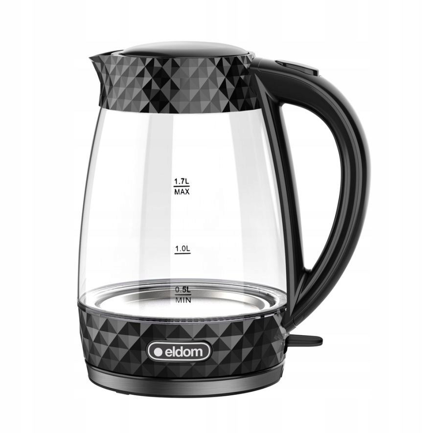 Rýchlovarná kanvica Eldom C480C 2200 W 1,7 l čierna