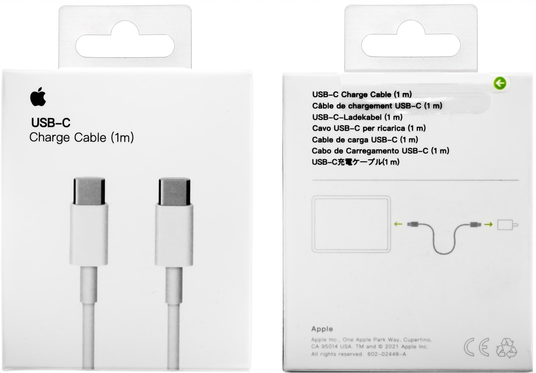 USB kábel typu C - USB Typ C Apple 1 M