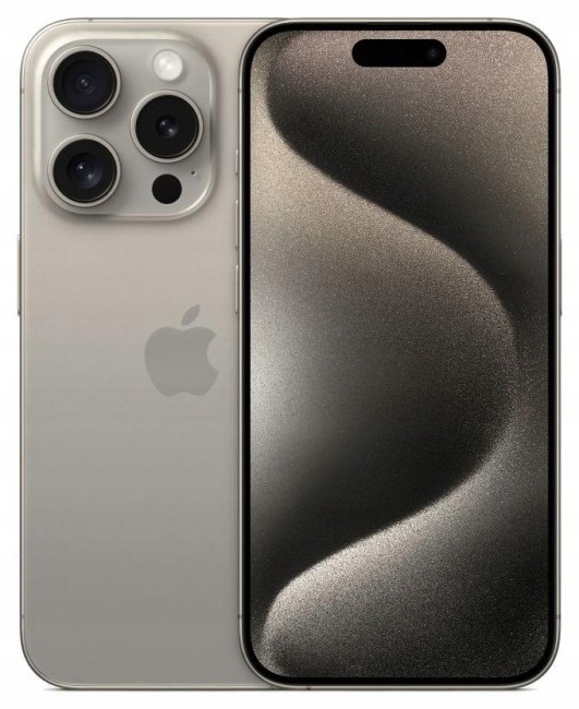 Smartfon Apple iPhone 15 Pro 8 GB / 128 GB 5G prírodný titán
