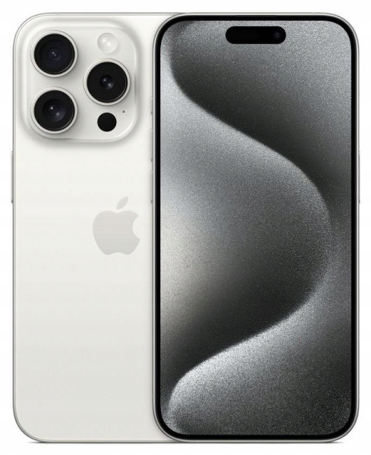 Smartfón Apple iPhone 15 Pro 8 GB / 128 GB 5G, biely
