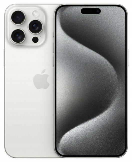Apple iPhone 15 Pro Max 8 GB / 256 GB 5G smartfón, biely