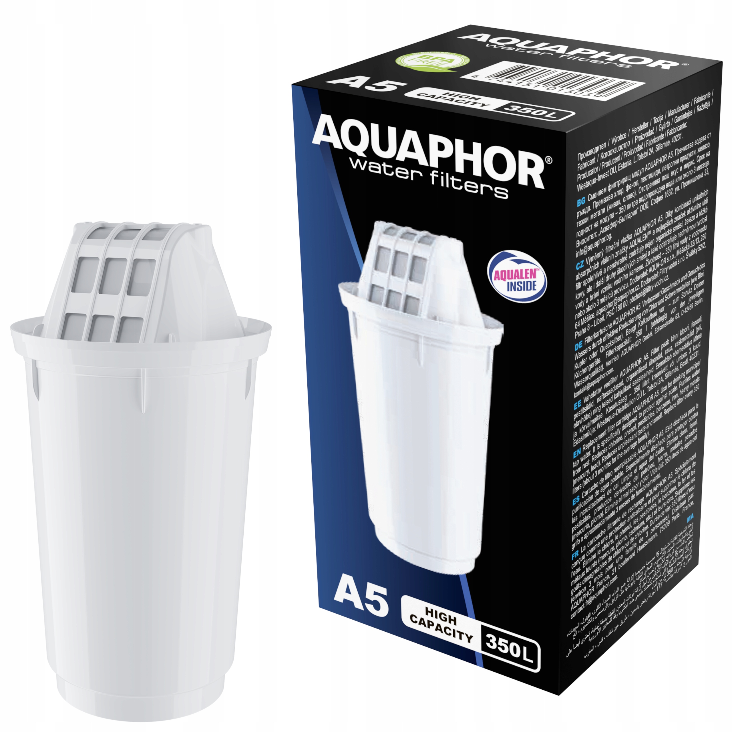 Filtračná vložka do džbánu Aquaphor A5, 1 ks.
