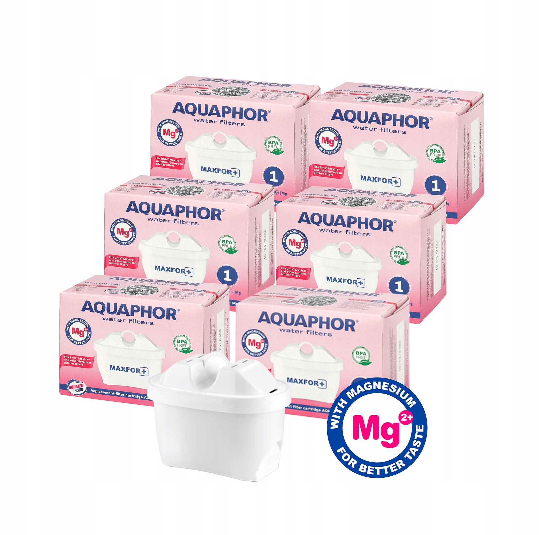 Filtračná vložka do kanvičky Aquaphor Maxfor+ Mg 1 ks.