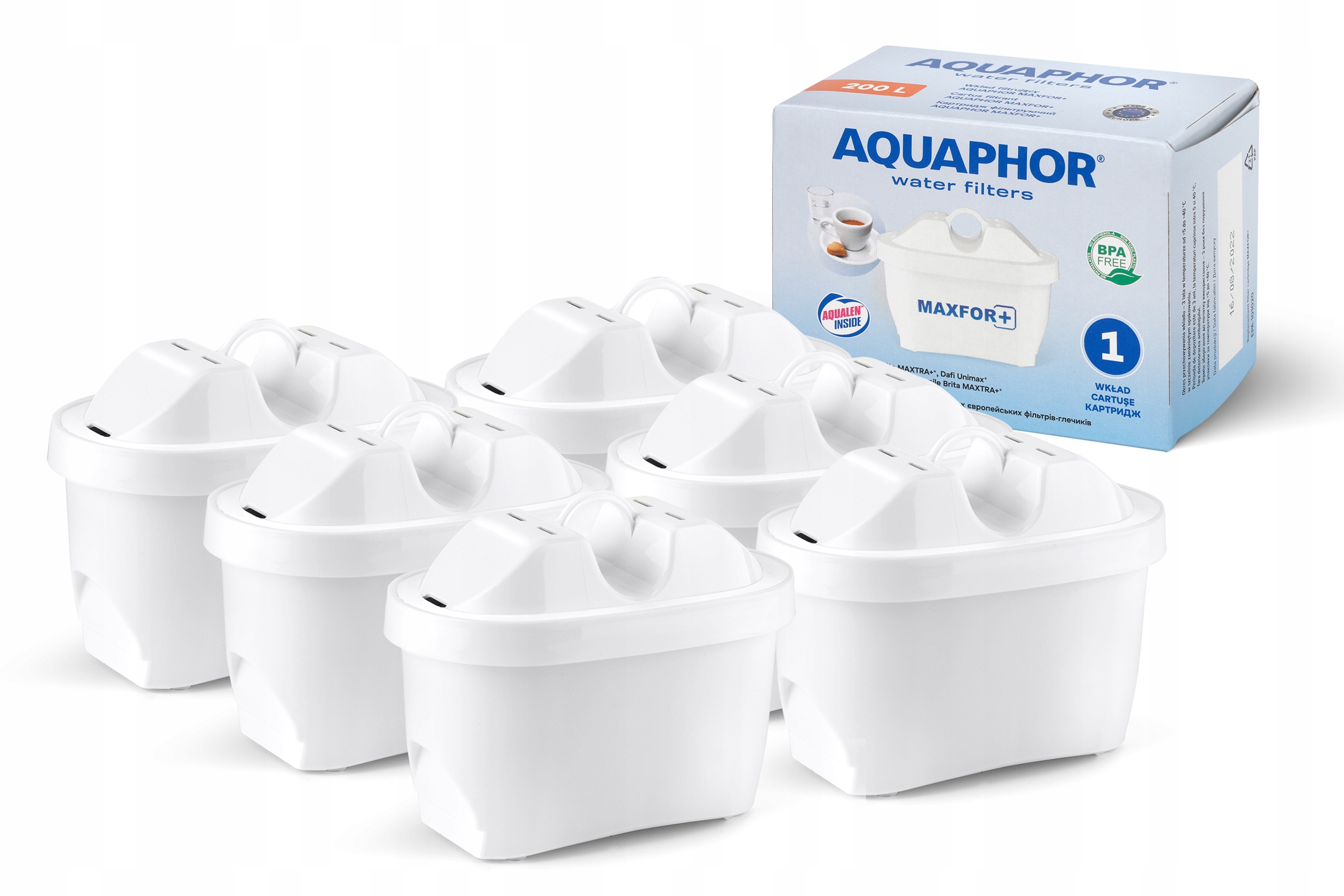 Filtračná vložka do džbánu Aquaphor Maxfor + 6 ks.