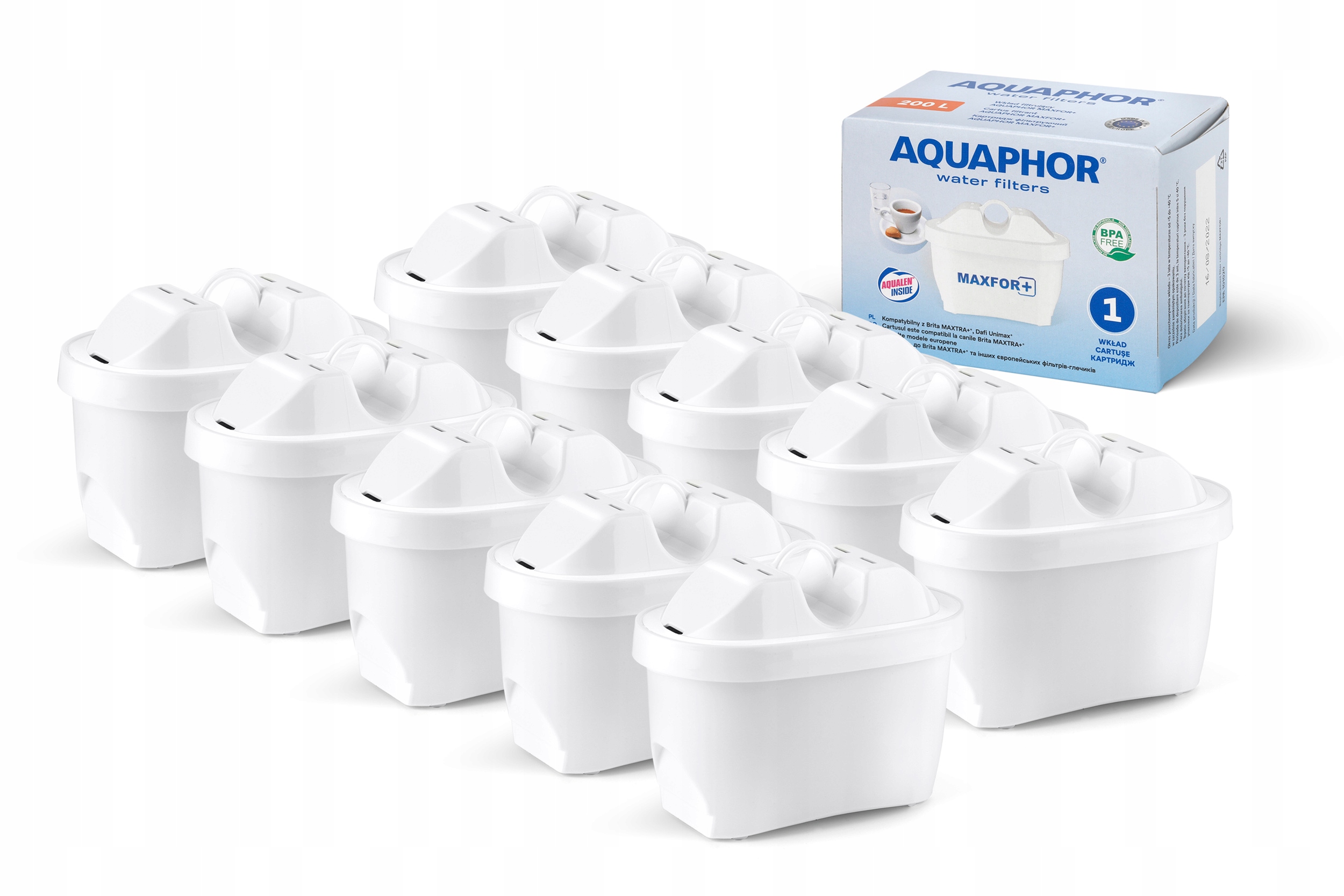 Filtračné vložky Aquaphor Maxfor+ 10 ks.