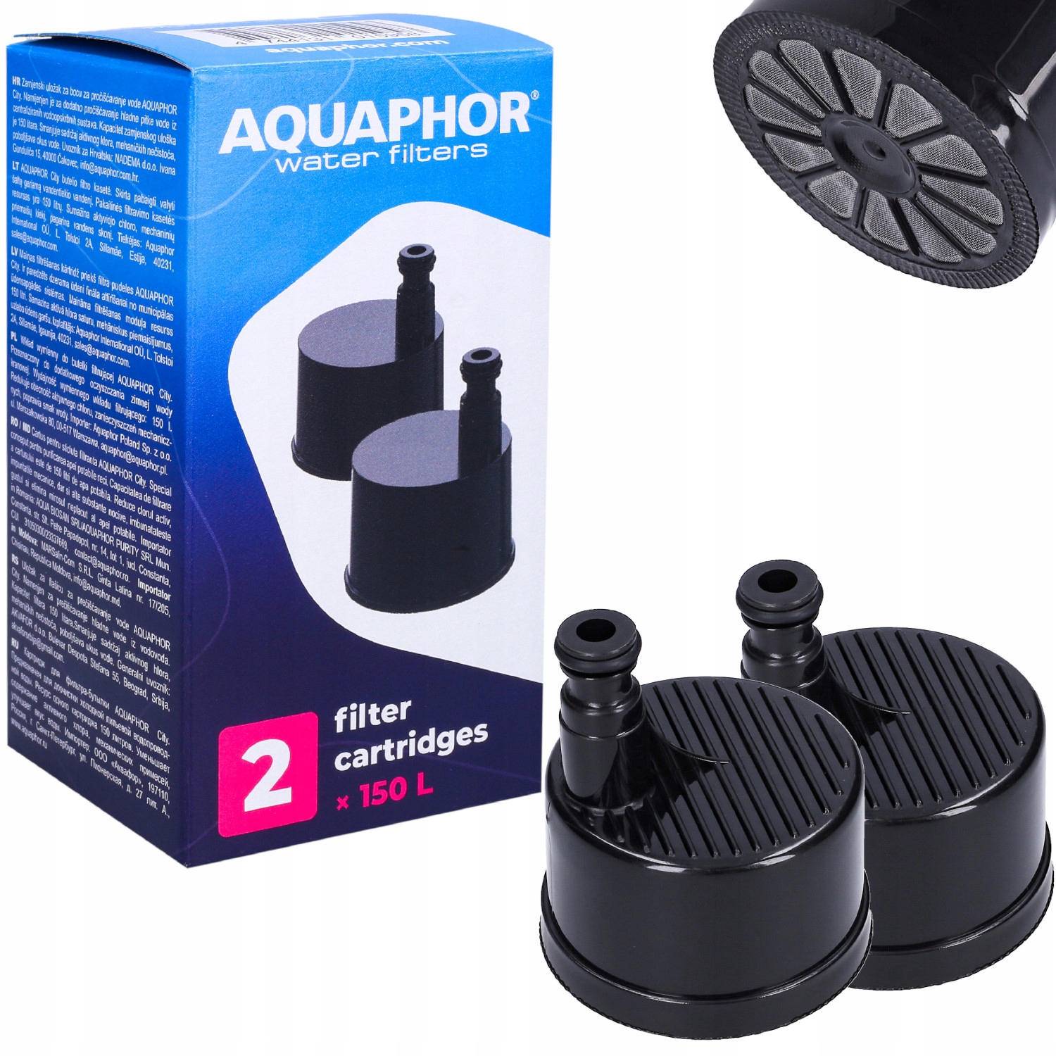 Filtračná vložka do fľaše Aquaphor Filtry City, 2 ks.