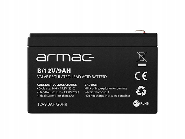 GÉLOVÁ BATÉRIA PRE UPS 12V/9AH UNIVERSAL ARMAC