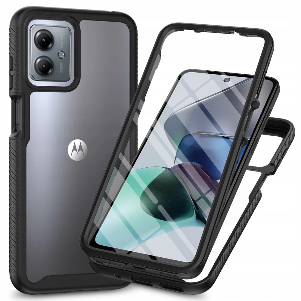 SUPERO puzdro pre Motorola Moto G54 360 Case čierne