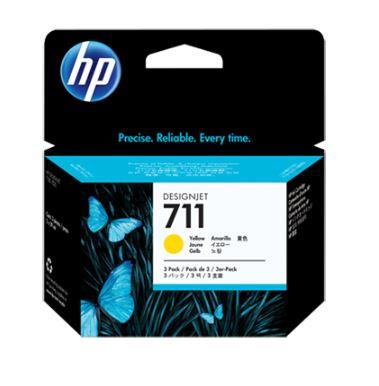 Žltá atramentová kazeta HP 711 CZ136A