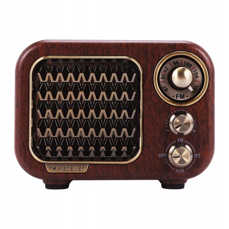 Baay FM malé retro rádio s Bluetooth, nostalgický