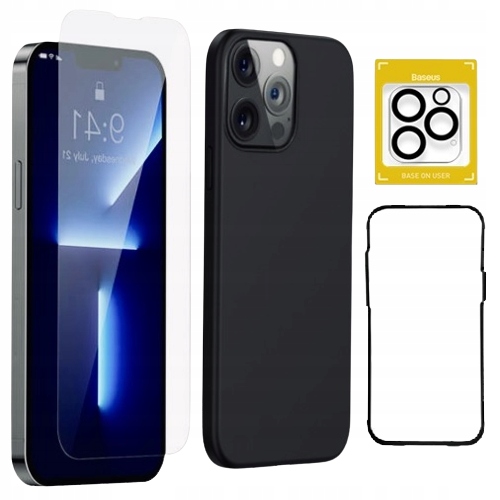 Baseus späť na iPhone 13 Pro Black