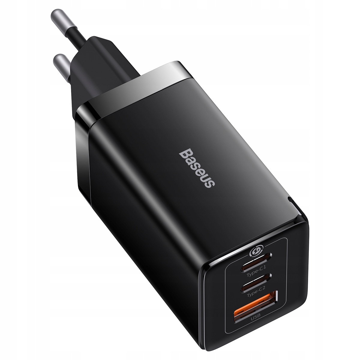 BASEUS 2XUSB-C + USB 65W káblovej nabíjačky