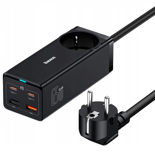 Baseus AC 230V USB USB-C PD 65W Network Charger