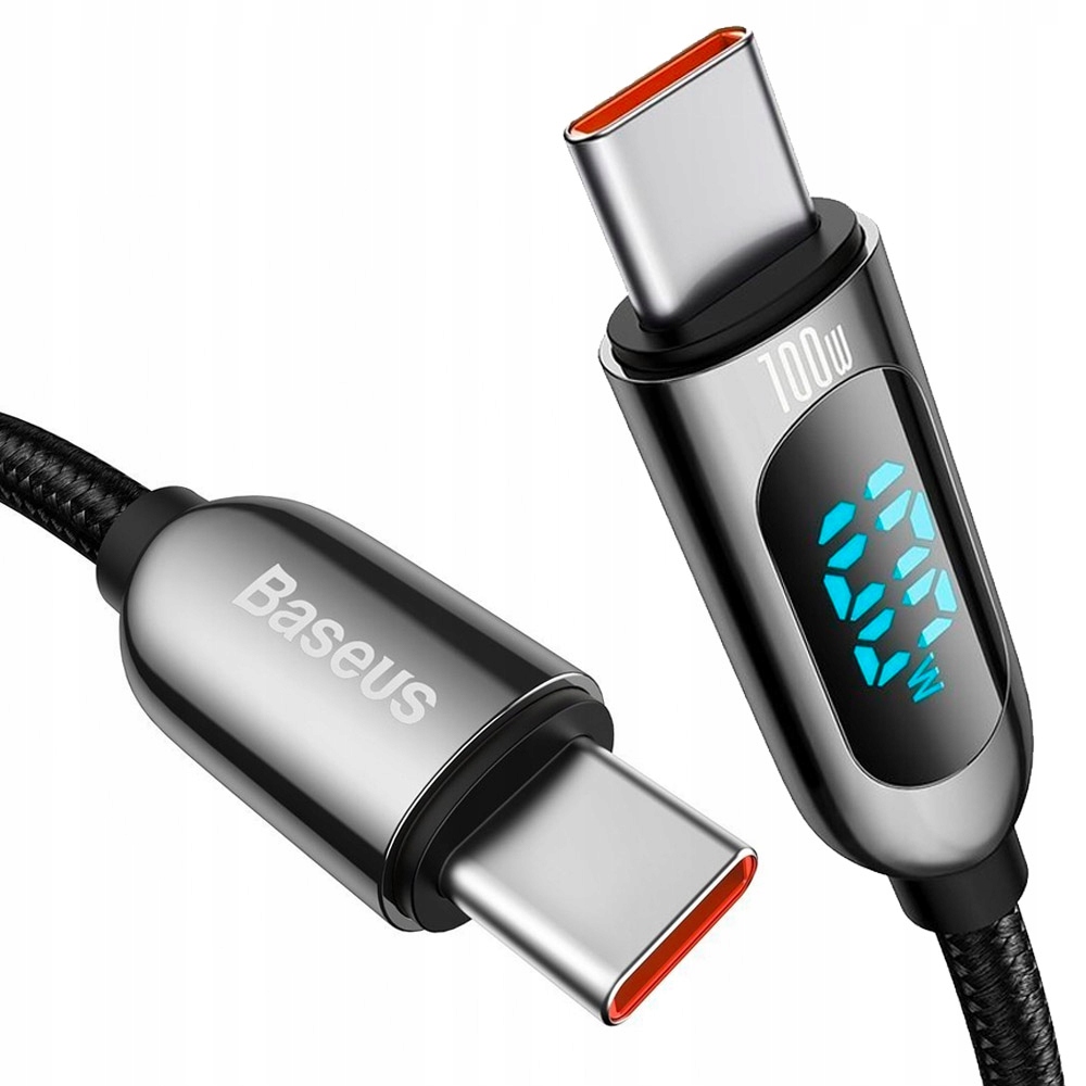 USB typ C - USB typ C kábel Baseus CATSK-C01 2 m čierny