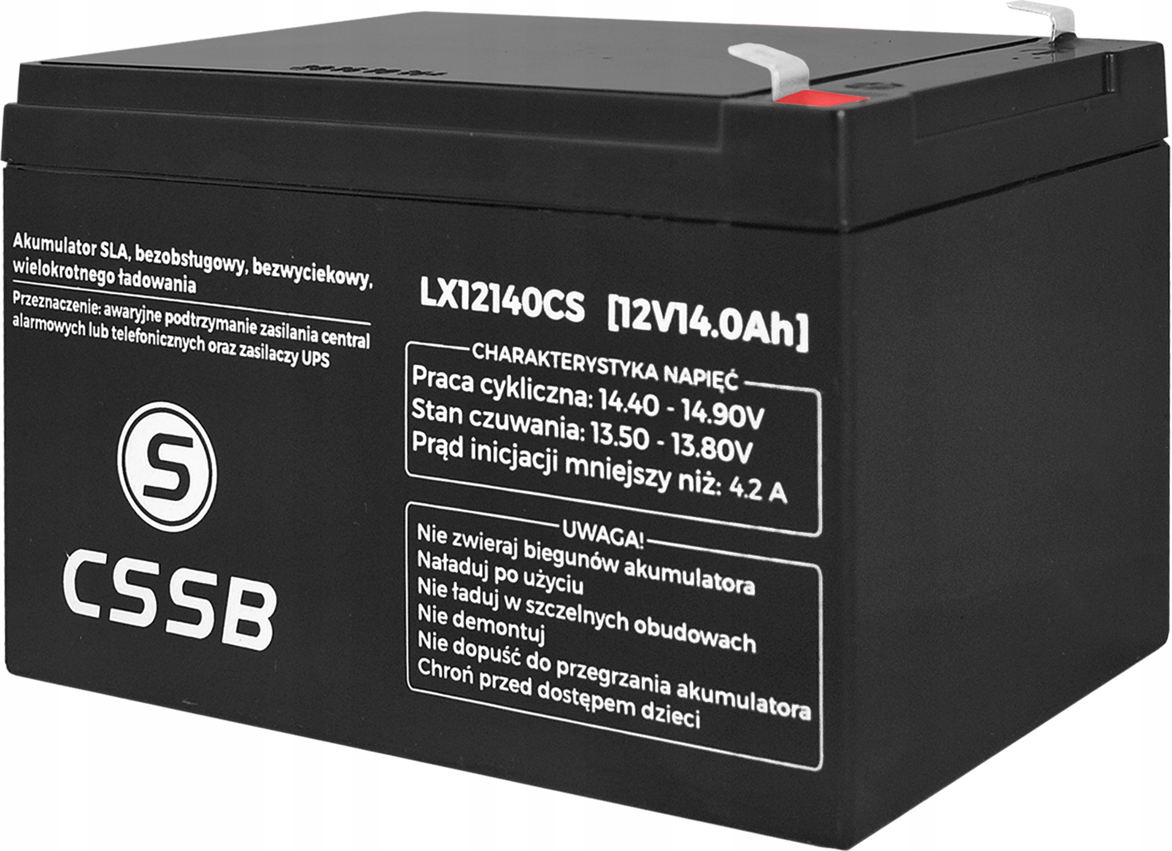 Lamex 12V 14 Ah Akumul
