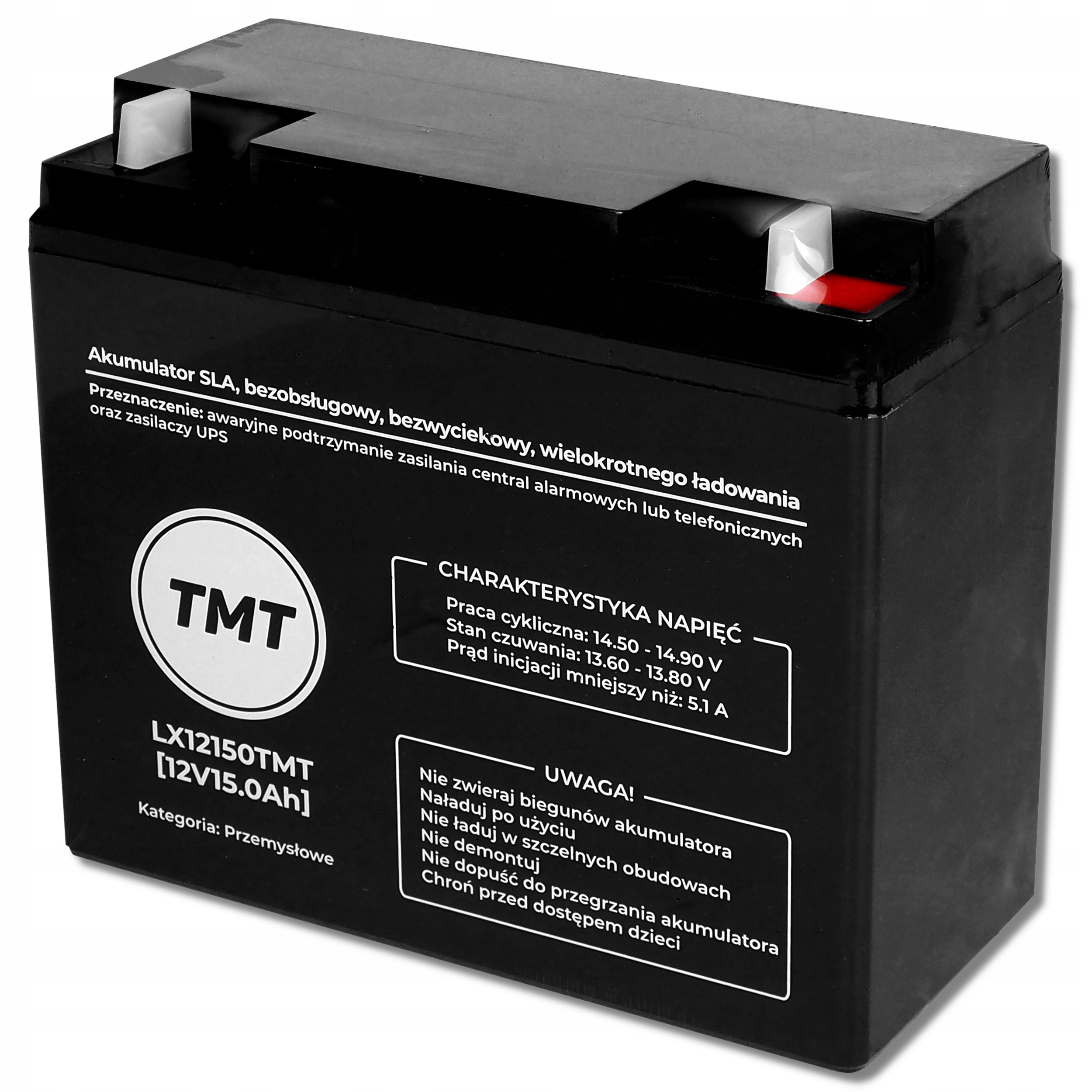 Akumulátor TMT 12 V 15 Ah