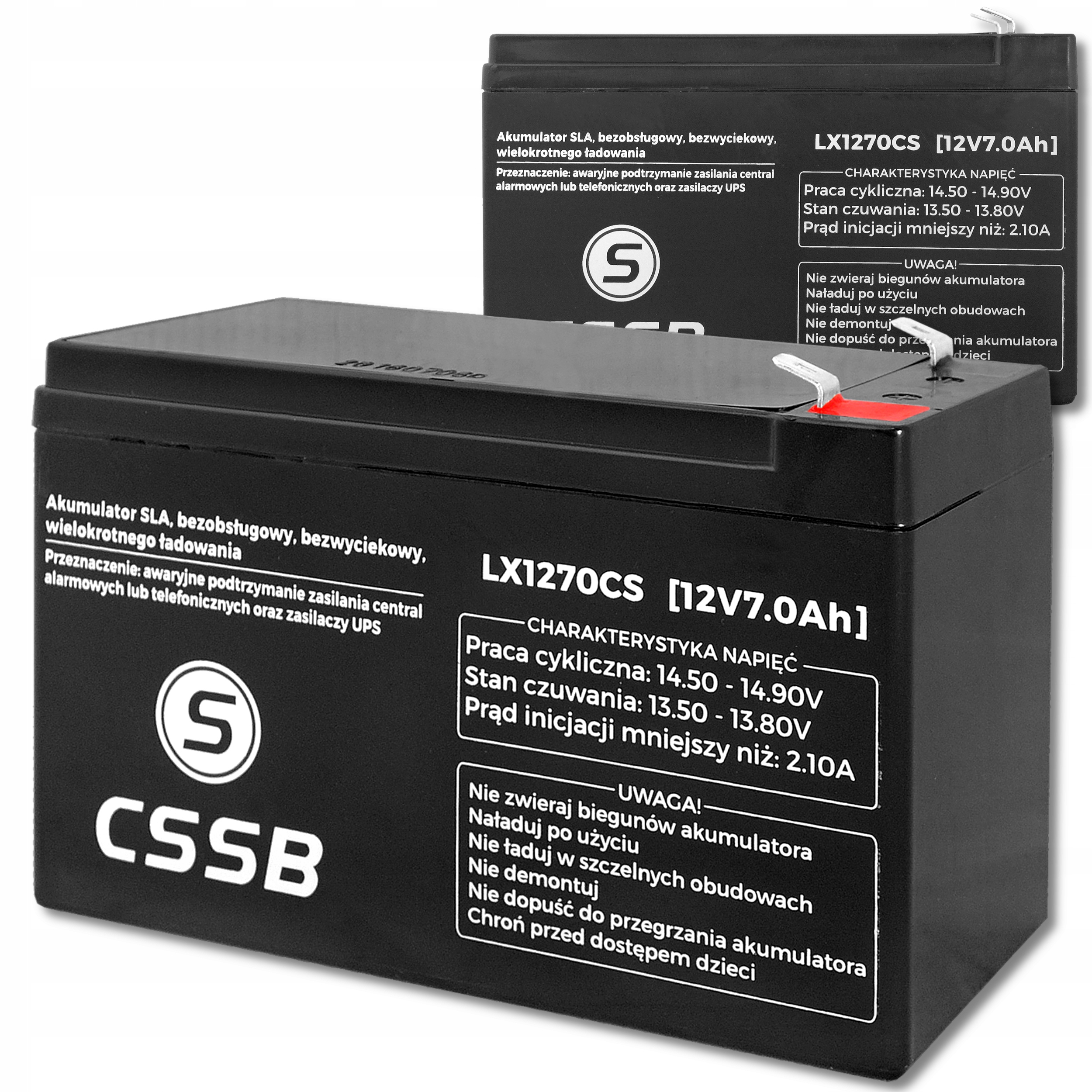 Lamex 12 V 7 Ah Akumul