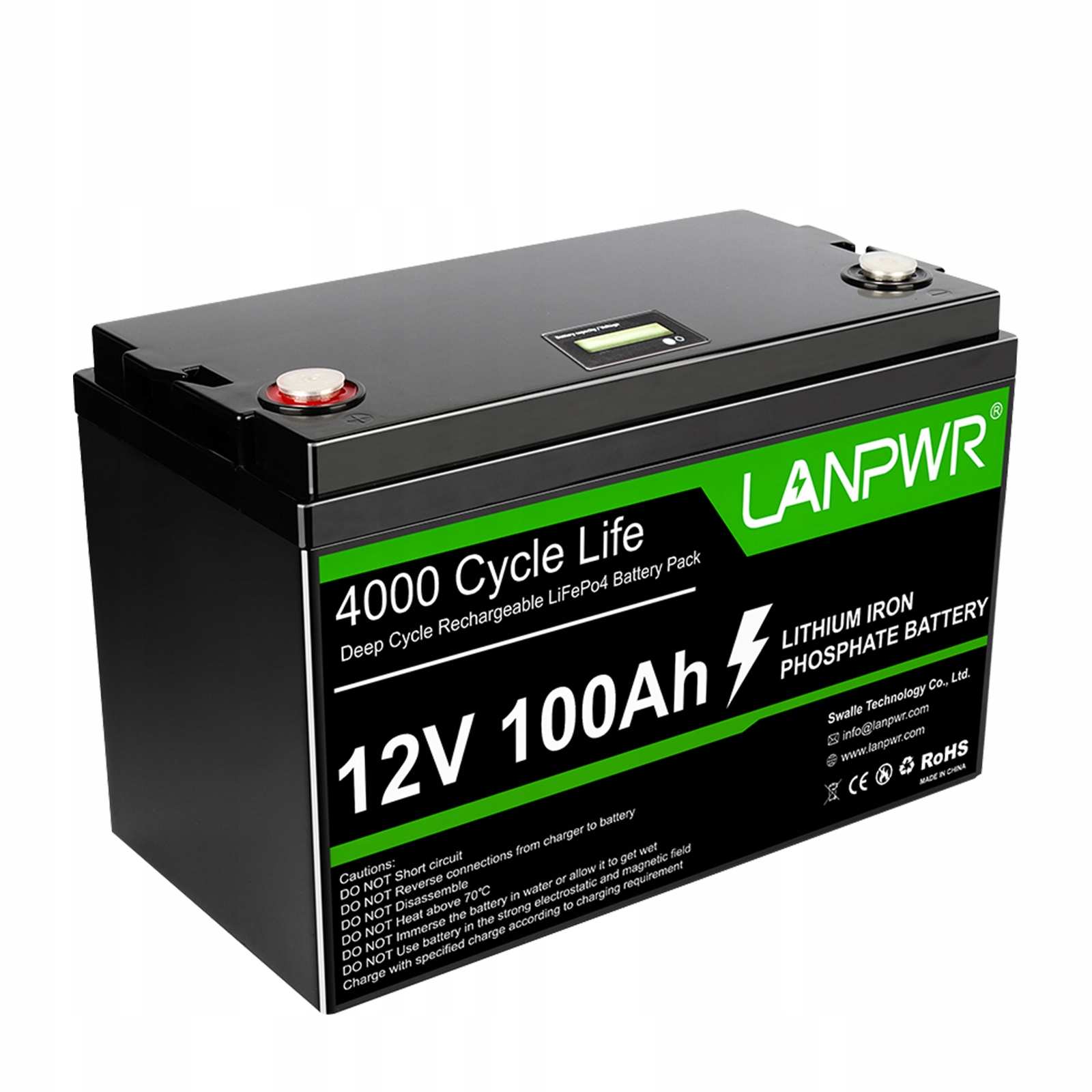 Dobíjacia lítium-iónová batéria 12,8 V 100 000 mAh