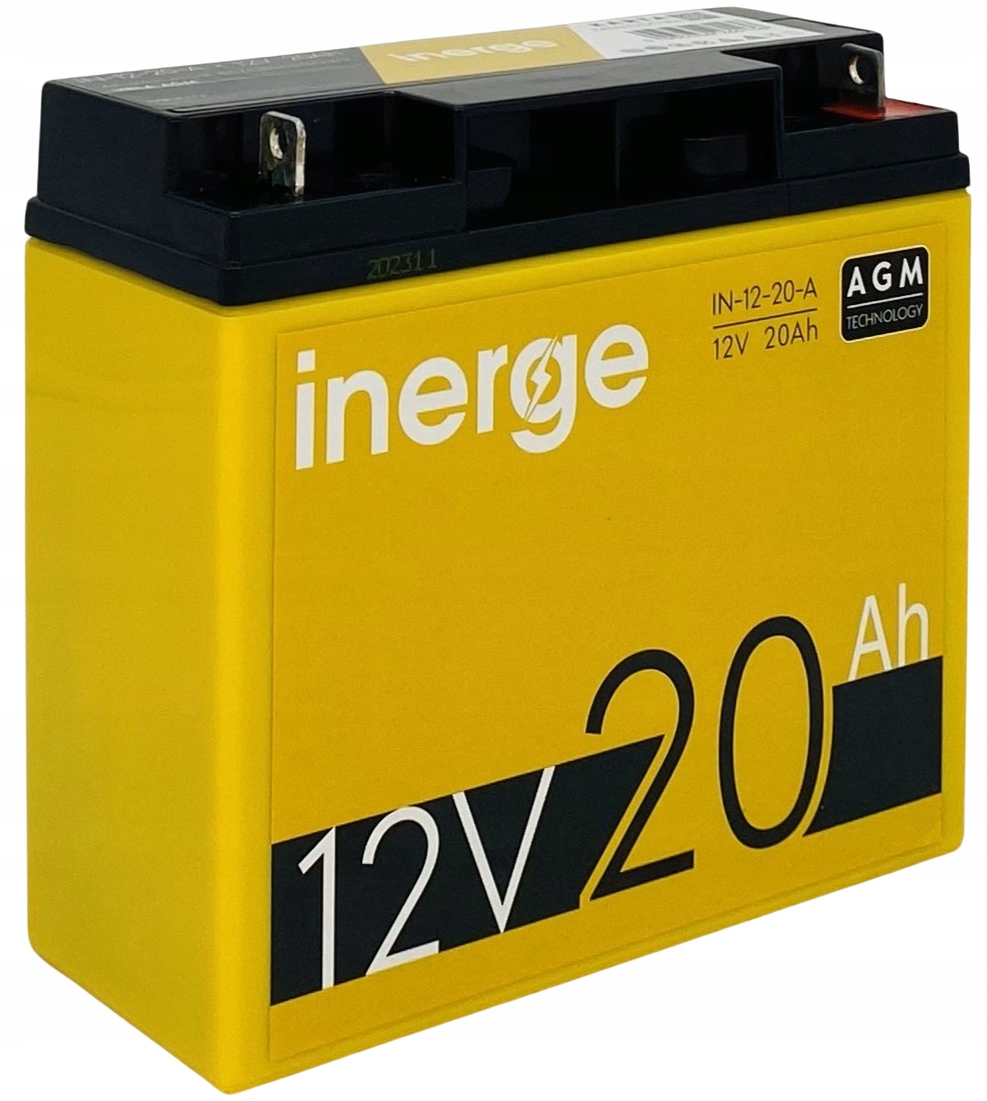 Akumulátor Inerge 12 V 20 Ah