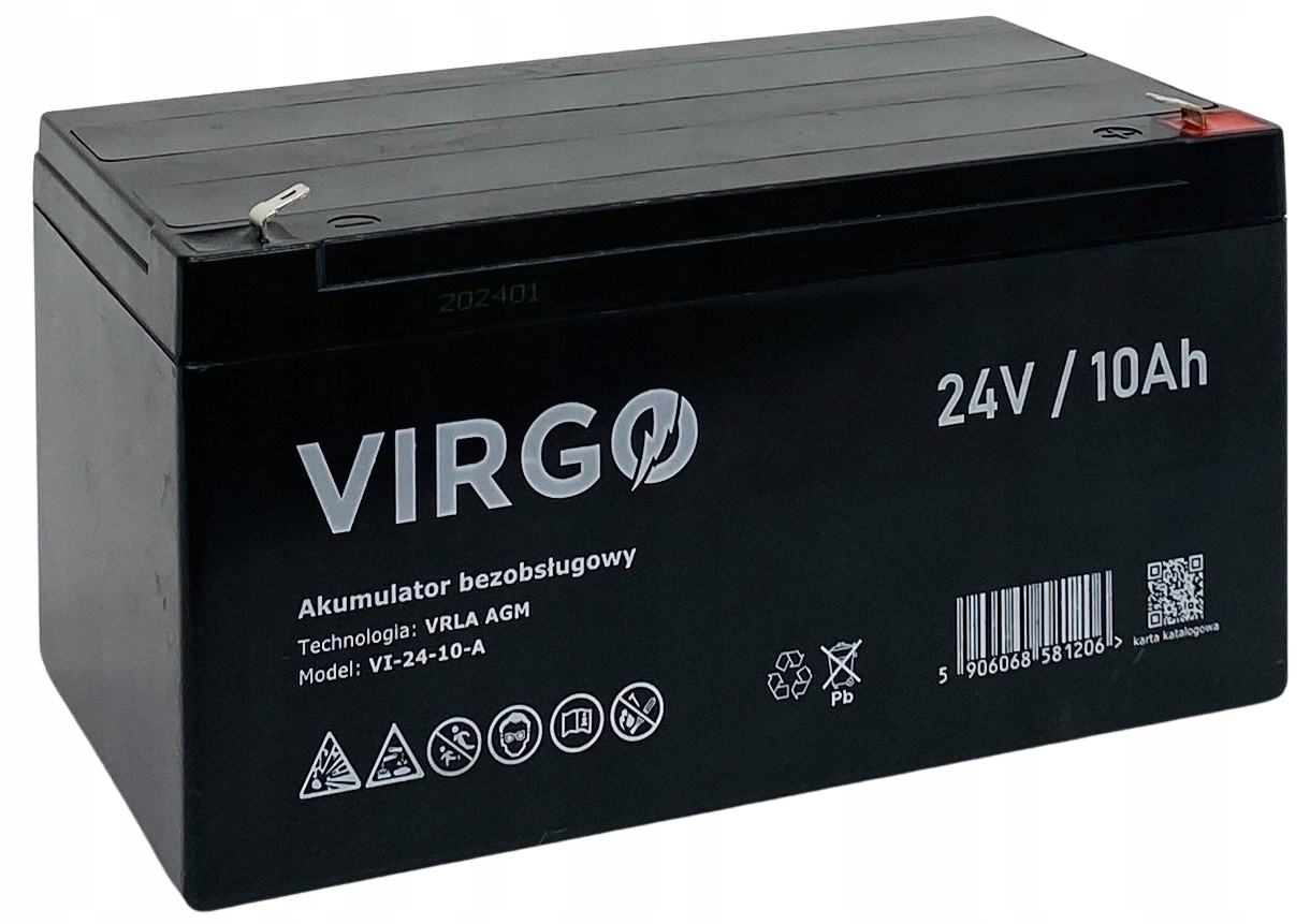 Batéria VIRGO 24 V 10 Ah