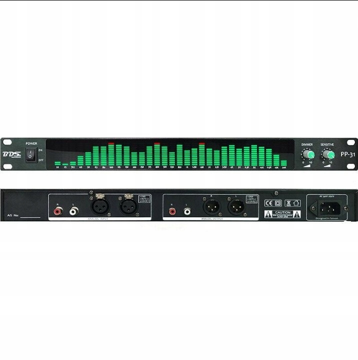 BDS PP-31A 1U Digital Stand Stereo PA Stereo zosilňovač