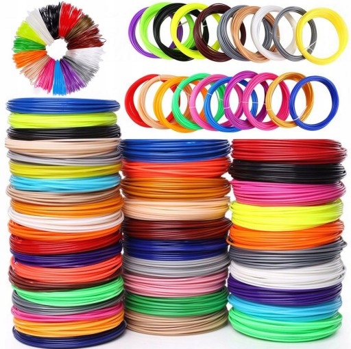 PCL FILAMENT BEZPEČNÉ NÁPLNE 3D PERÁ F