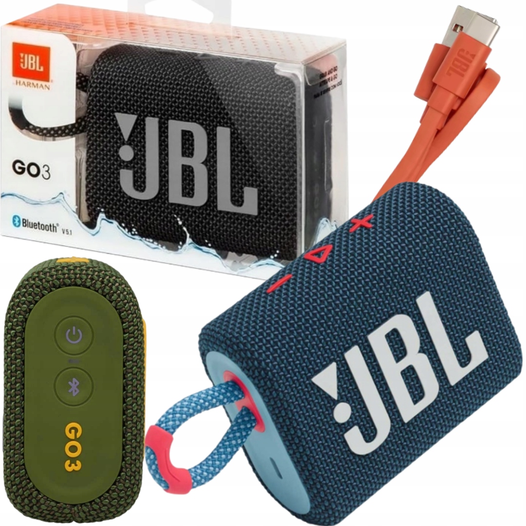 JBL Go 3 Multi -Colored Prenosný reproduktor